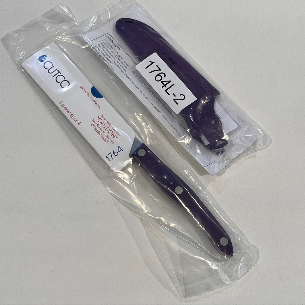 Purple Cutco Cheese Knife with Sheath (1764P+1764L-2) Alzheimer’s Association